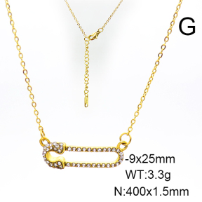 SS Necklace  6N4003461vhha-066