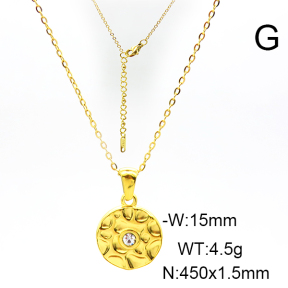 SS Necklace  6N4003462abol-066