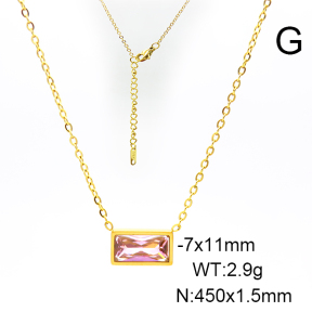 SS Necklace  6N4003463vbpb-066