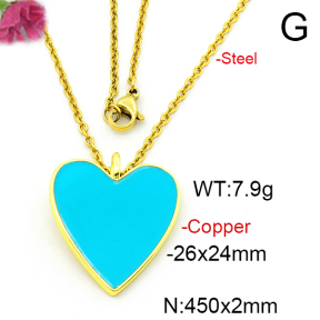 Fashion Copper Necklace  F6N300596aaio-L024