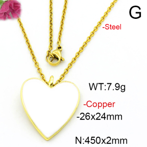 Fashion Copper Necklace  F6N300597aaio-L024