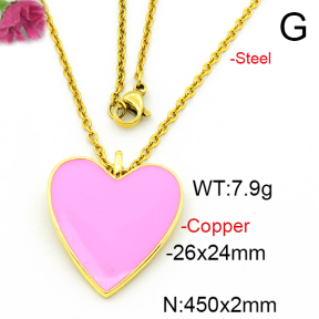 Fashion Copper Necklace  F6N300599aaio-L024