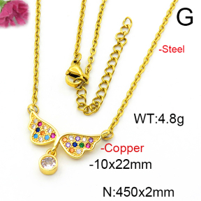 Fashion Copper Necklace  F6N403613aajl-L024