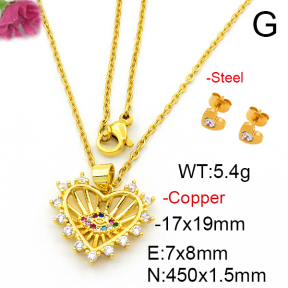 Fashion Copper Sets  F6S003362aajl-L024