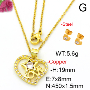 Fashion Copper Sets  F6S003364aajl-L024