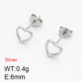 925 Silver Earrings  JUSE60001bbom-925