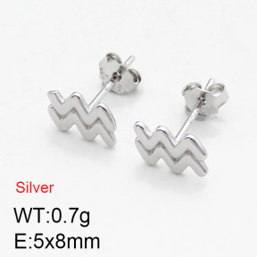 925 Silver Earrings  JUSE60007bbpi-925