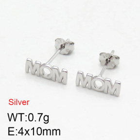 925 Silver Earrings  JUSE60009bbpk-925