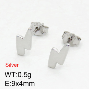 925 Silver Earrings  JUSE60017bbok-925