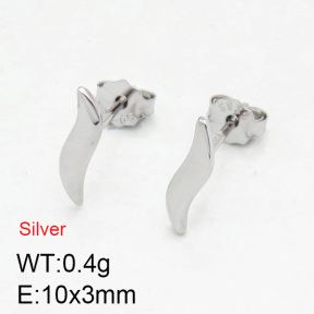 925 Silver Earrings  JUSE60030bbok-925