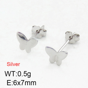 925 Silver Earrings  JUSE60041bbop-925