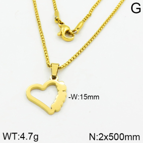SS Necklace  2N2000044vbll-452