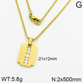 SS Necklace  2N2000047vbll-452