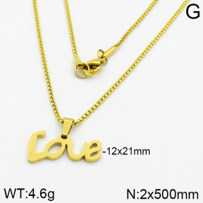 SS Necklace  2N2000050vbll-452