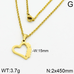 SS Necklace  2N2000053aajl-452