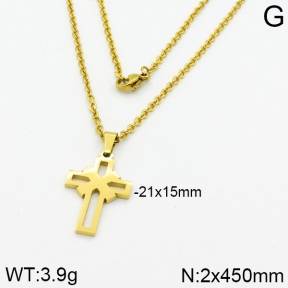 SS Necklace  2N2000056aajl-452