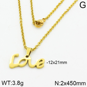 SS Necklace  2N2000057aajl-452