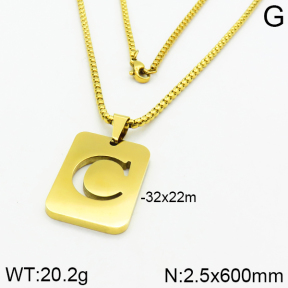 SS Necklace  2N2000063vbnb-452