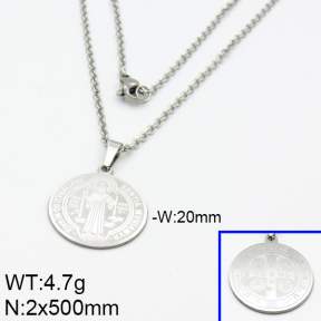 SS Necklace  2N2000087aahi-452