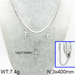 SS Necklace  2N2000094bhia-662