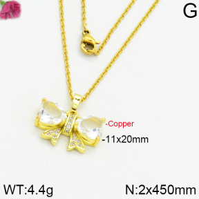 Fashion Copper Necklace  F2N400048bbml-J66