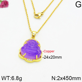 Fashion Copper Necklace  F2N400056vbnl-J66