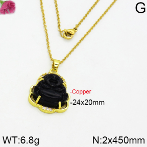 Fashion Copper Necklace  F2N400061vbnl-J66