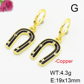 Fashion Copper Earrings  F6E301420vbmb-L017