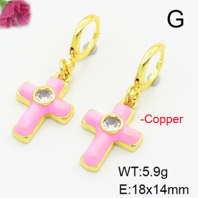 Fashion Copper Earrings  F6E301426ablb-L017