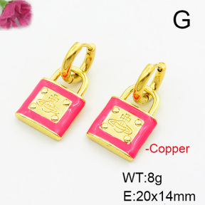 Fashion Copper Earrings  F6E301434ablb-L017