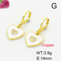 Fashion Copper Earrings  F6E301443vbnb-L017