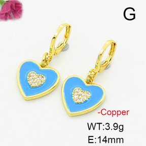 Fashion Copper Earrings  F6E301449vbnb-L017