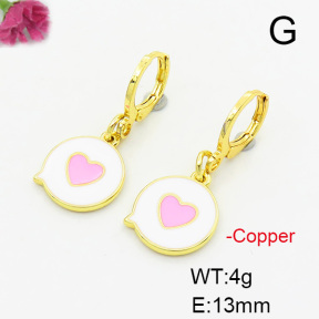 Fashion Copper Earrings  F6E301465vbmb-L017