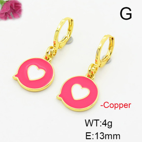 Fashion Copper Earrings  F6E301469vbmb-L017