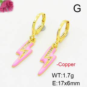 Fashion Copper Earrings  F6E301478ablb-L017