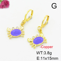 Fashion Copper Earrings  F6E301484ablb-L017