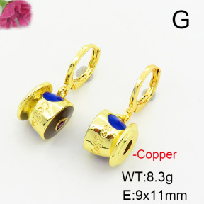 Fashion Copper Earrings  F6E301489ablb-L017