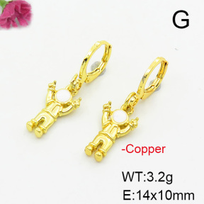 Fashion Copper Earrings  F6E301492baka-L017