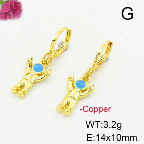 Fashion Copper Earrings  F6E301494baka-L017