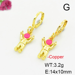 Fashion Copper Earrings  F6E301496baka-L017