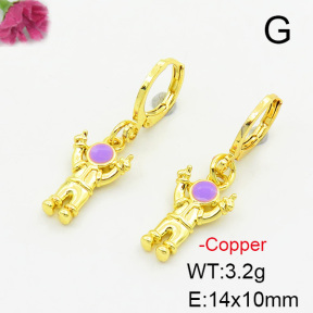 Fashion Copper Earrings  F6E301497baka-L017