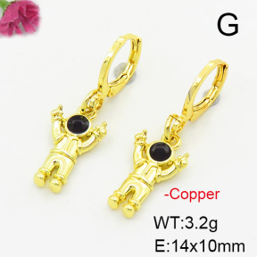 Fashion Copper Earrings  F6E301500baka-L017