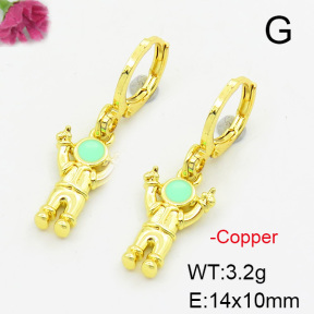 Fashion Copper Earrings  F6E301501baka-L017