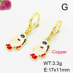 Fashion Copper Earrings  F6E301503ablb-L017