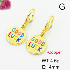 Fashion Copper Earrings  F6E301508ablb-L017
