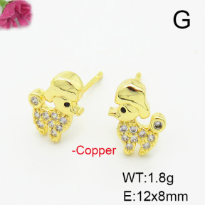 Fashion Copper Earrings  F6E403277ablb-L017