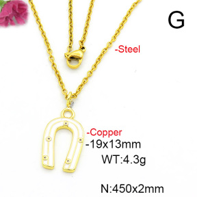 Fashion Copper Necklace  F6N300605avja-L017