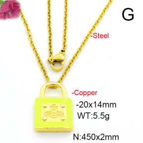 Fashion Copper Necklace  F6N300611vail-L017
