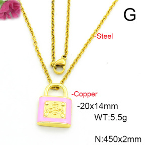 Fashion Copper Necklace  F6N300612vail-L017