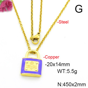 Fashion Copper Necklace  F6N300613vail-L017